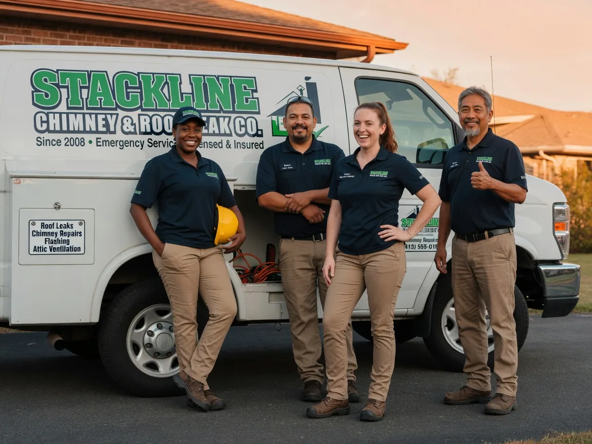 Chimney flashing repair company in Hope, IN